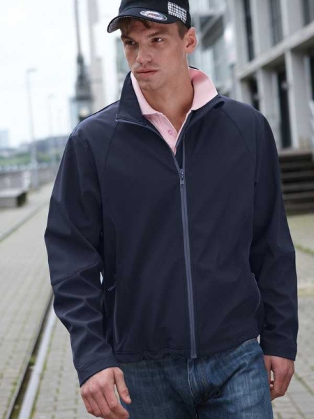 Giubbino da uomo in softshell personalizzato James & Nicholson Men's Softshell Jacket