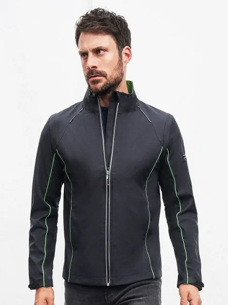 Softshell da uomo personalizzato James & Nicholson Men's Zip-Off Softshell Jacket
