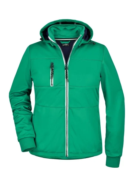 giacca-softshell-donna-personalizzata-idrorepellente-james-nicholson-ladies-maritime-jacket-irish-green-navy-white-51.webp