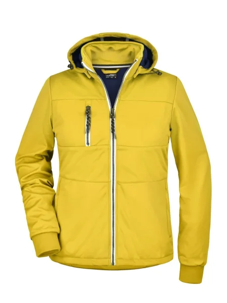 giacca-softshell-donna-personalizzata-idrorepellente-james-nicholson-ladies-maritime-jacket-sun-yellow-navy-white-67.webp