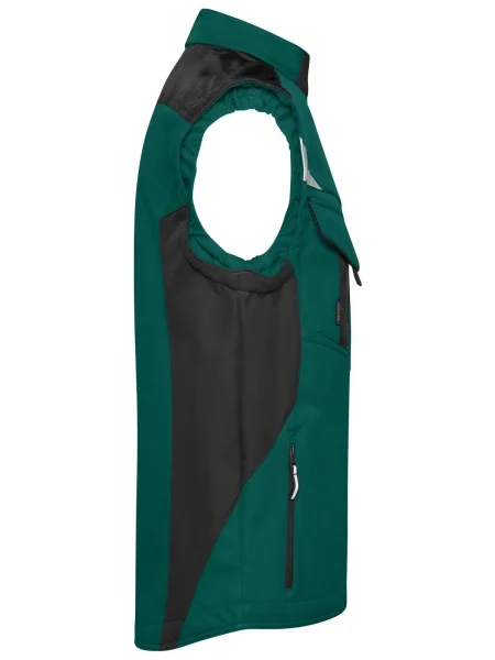 gilet-in-softshell-personalizzato-james-nicholson-workwear-softshell-vest-strong-dark-green-black-63.webp