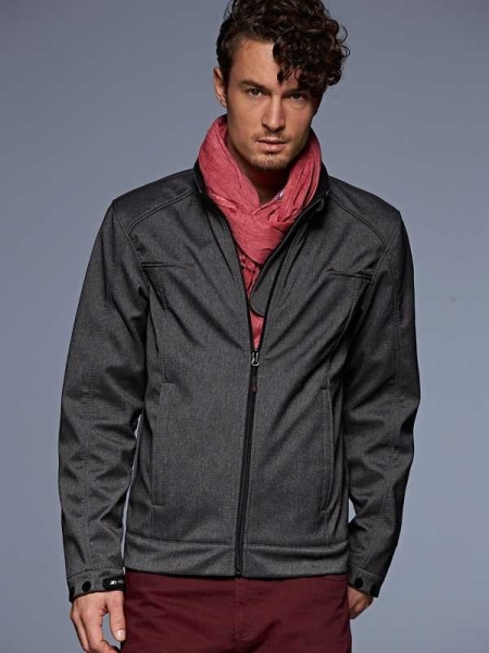 Giubbini personalizzati uomo in softshell James & Nicholson Men's