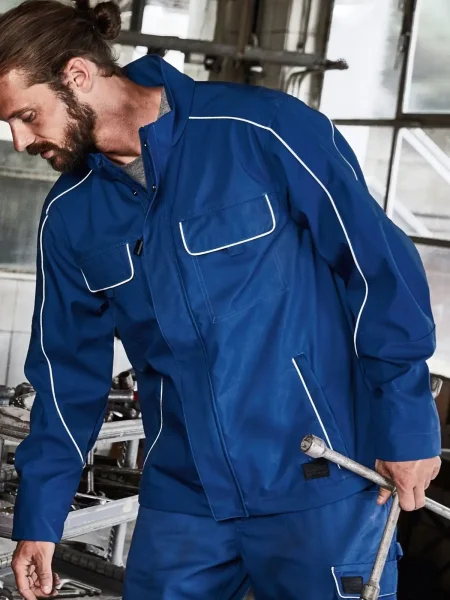 Giubbotto da lavoro personalizzato James & Nicholson Workwear Softshell Light Jacket - Solid