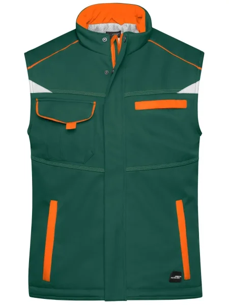 gilet-da-lavoro-personalizzato-james-nicholson-workwear-softshell-padded-vest-color-dark-green-orange-13.webp