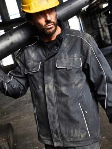 Giubbotto da lavoro personalizzato James & Nicholson Workwear Softshell Jacket - Solid