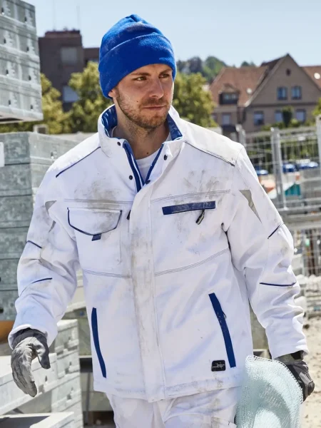 Giubbotto da lavoro personalizzato James & Nicholson Workwear Softshell Padded Jacket - Color