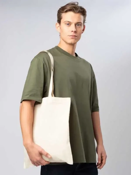 Shopper personalizzate in cotone Black Spider Essential Bag 38 x 42 cm