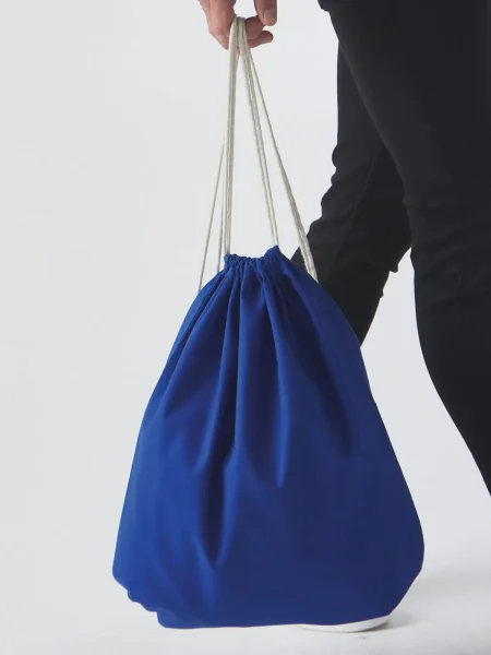 Zaino a sacca personalizzabile Black Spider Cotton Gymsac