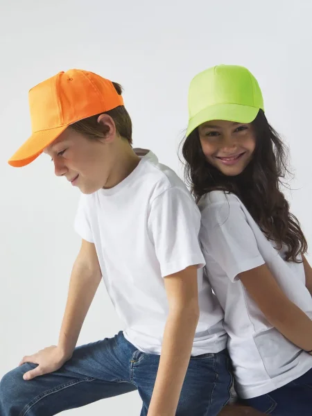 Cappellino da bambino 5 pannelli personalizzabile Black Spider Beat Kids