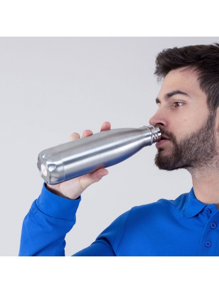 Borracce Steel Water Bottle 750ml Black Spider