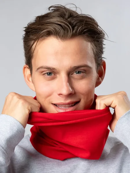 Scaldacollo leggero personalizzabile Black Spider Nebula