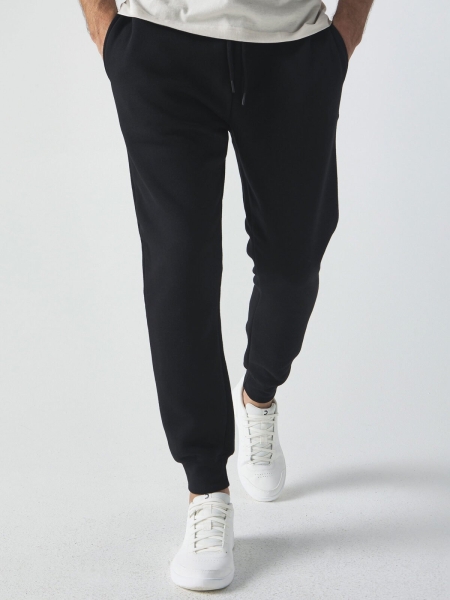 Pantaloni felpati unisex personalizzati Black Spider Astra