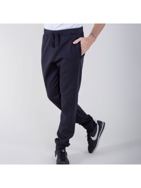 Pantaloni felpati uomo personalizzati Black Spider