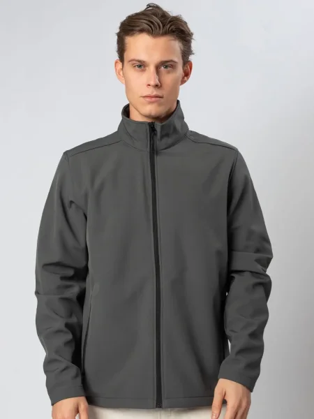 Softshell unisex personalizzabile Black Spider Visitor