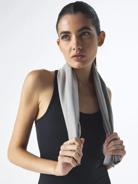 Asciugamano palestra in microfibra personalizzato Black Spider Gymmy 50 x 100 cm