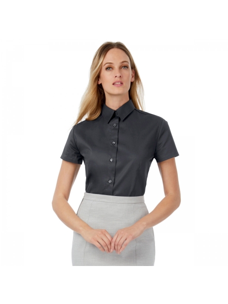 Camicia da donna B&C Collection Sharp SSL /Women