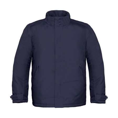 Giubbino da uomo modello parka personalizzato B&C Collection Real+/Men