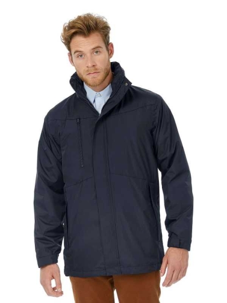 Giubbino da uomo personalizzato B&C Collection Corporate 3-In-1