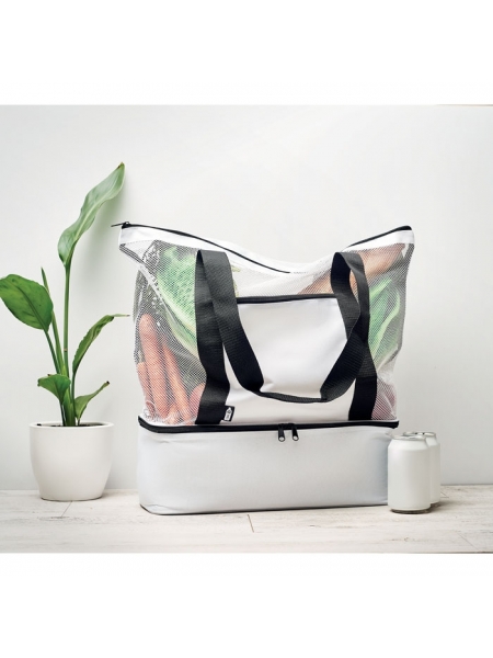 Shopper personalizzate in poliestere Malla 52x16x49 cm