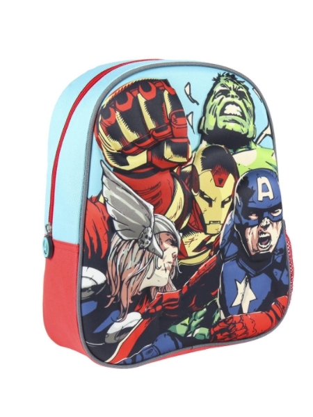 Zaino infantile 3D con disegno degli Avengers | Stampasi.it