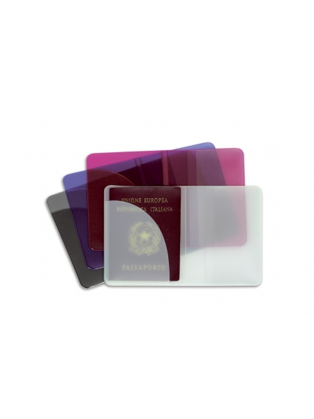 Portapassaporto 2 Ante Motif con tasca 9,5 x 13,5 cm