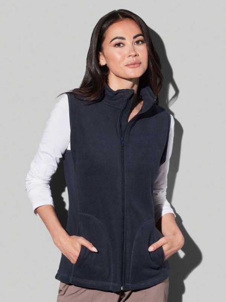 Gilet pile donna personalizzato Stedman Active Fleece Vest
