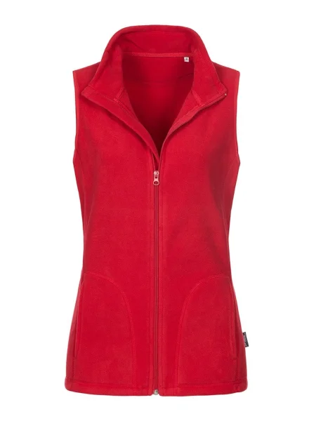 gilet-pile-donna-personalizzato-stedman-active-fleece-vest-scarlet-red-8.webp