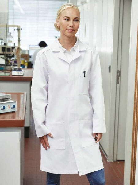 Camice da lavoro personalizzato James & Nicholson Work Coat - Solid