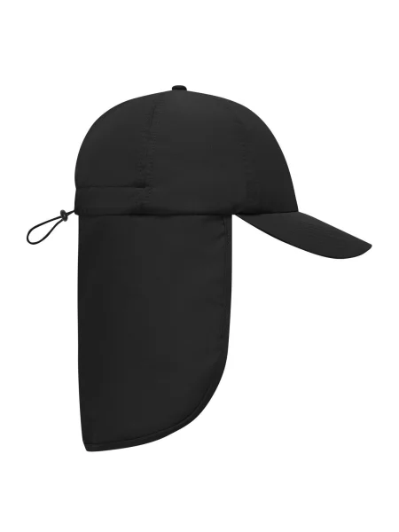 cappellino-paraorecchie-con-protezione-per-il-collo-personalizzato-myrtle-beach-6-panel-cap-with-neck-guard-black-50.webp
