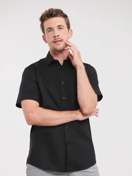 Camicia Men's SSL Tailored Oxford Shirt Rusell