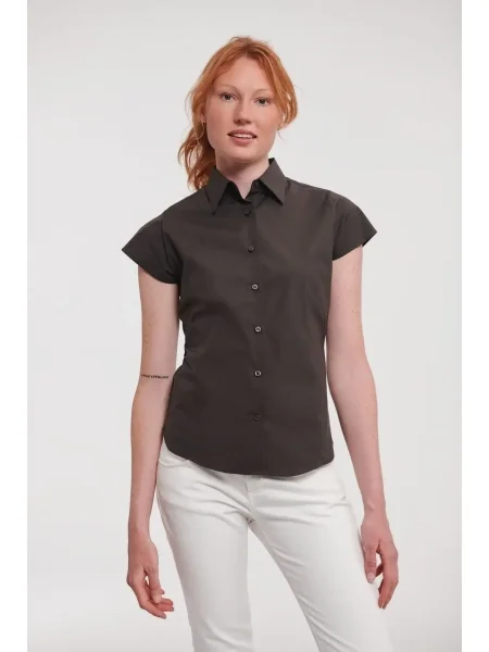 Camicia maniche corte donna Rusell