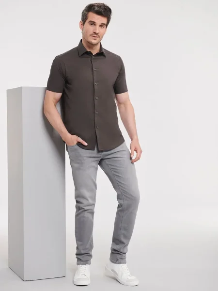 camicia-manica-corta-uomo-elasticizzata-rusell-4.webp