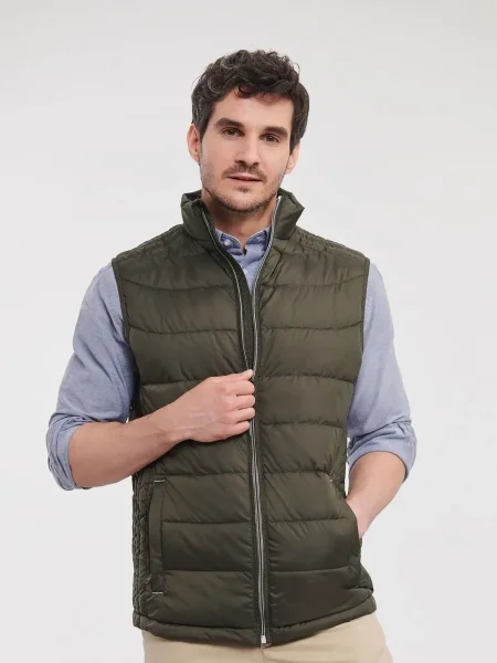 Smanicato uomo personalizzato Russell Men's Nano Bodywarmer