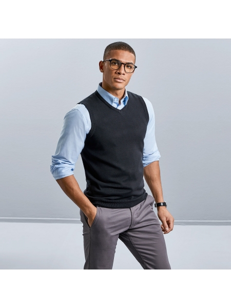 Gilet scollo a v uomo costina Russell