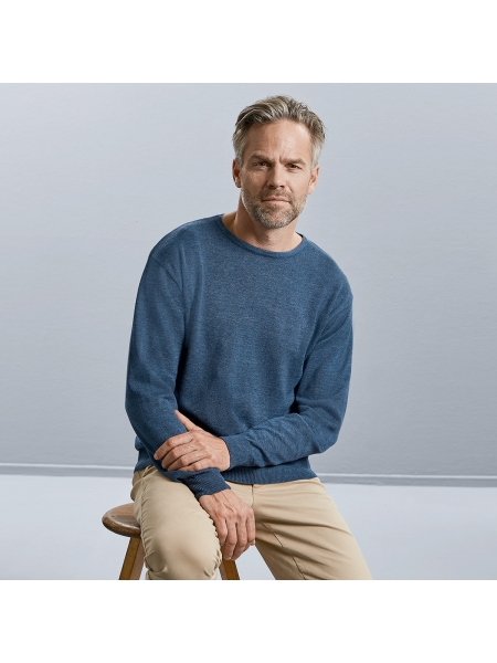 Pullover girocollo uomo Russell