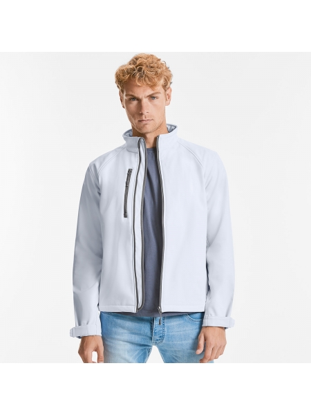 Giacca softshell uomo personalizzabile Russell