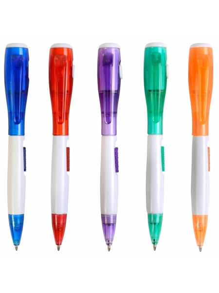 Penne personalizzate in plastica con la luce