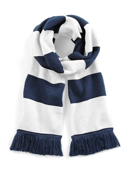 sciarpa-personalizzata-beechfield-stadium-scarf-french-navy-white-5.webp