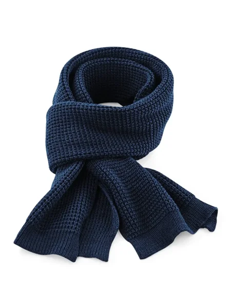 Sciarpa personalizzata Beechfield Classic Waffle Knit Scarf