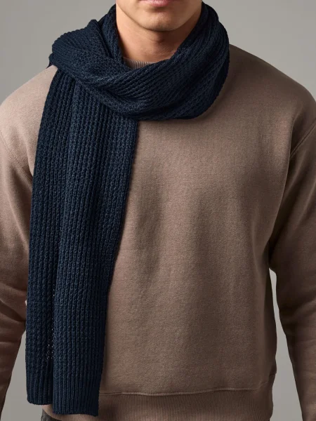 sciarpa-personalizzata-beechfield-classic-waffle-knit-scarf-14.webp