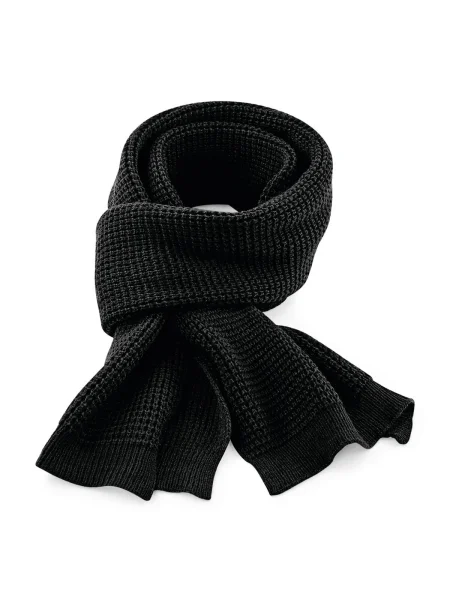 sciarpa-personalizzata-beechfield-classic-waffle-knit-scarf-black-19.webp