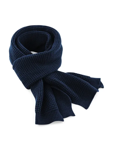 sciarpa-personalizzata-beechfield-classic-waffle-knit-scarf-french-navy-26.webp