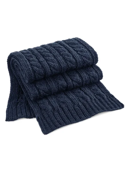sciarpa-personalizzata-beechfield-cable-knit-melange-scarf-navy-19.webp