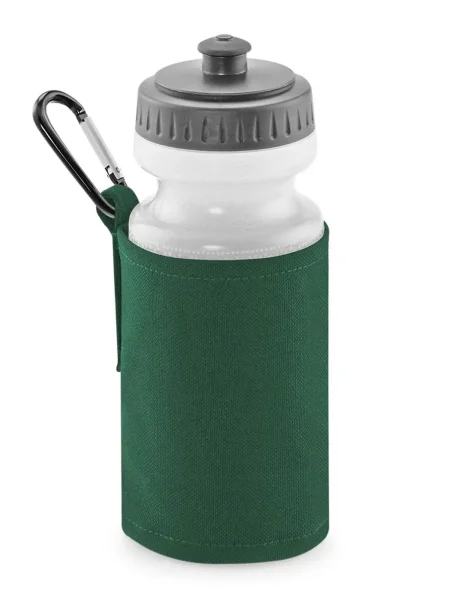 Borraccia plastica con porta borraccia incluso Quadra
