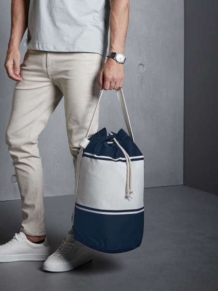 Zaino a sacca monospalla personalizzato Quadra Canvas Duffle