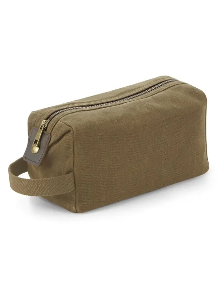Pochette uomo personalizzato Quadra Canvas Wash Bag