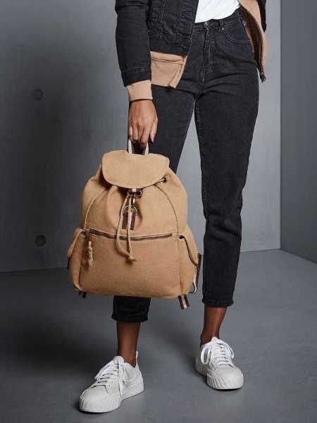 Zaino canvas vintage on sale