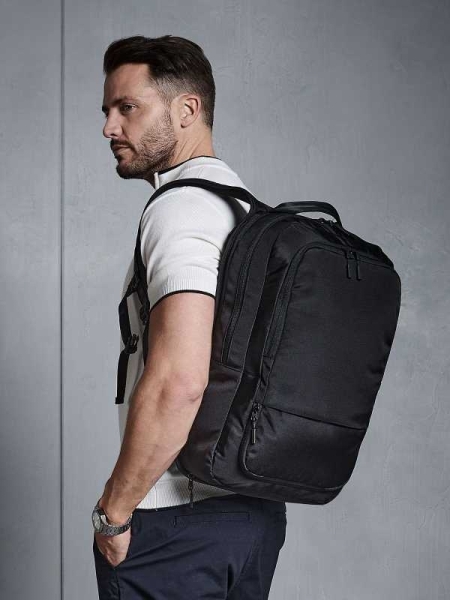 Zaino porta pc personalizzato Quadra Pitch Black 24 Hour Backpack