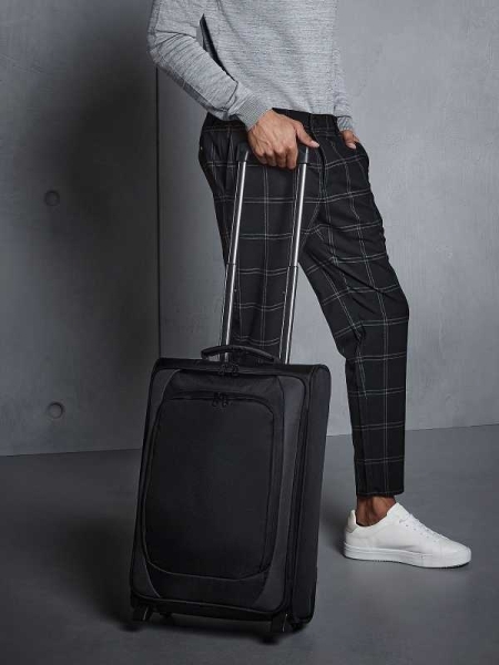 Trolley porta pc bagaglio a mano personalizzato Quadra Tungsten Business Traveller