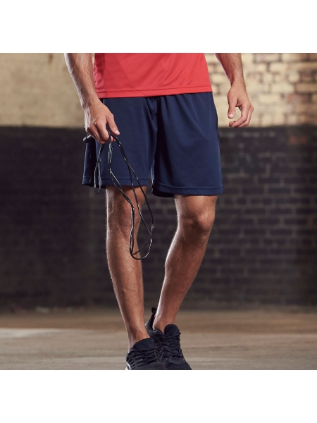 Pantaloncini traspiranti da uomo con elastico in vita Awdis Just Cool